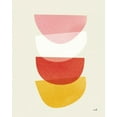 thumbnail image 2 of Hershey, Moira 15x18 White Modern Wood Framed Museum Art Print Titled - Balance II Oasis, 2 of 4