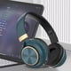 thumbnail image 1 of ¡Ahorra Más!, Auriculares Bluetooth con cable enchufable, reducción de ruido inteligente, altavoz HIFI de larga duración, inducción 0, retardo Akmoler, 1 of 8