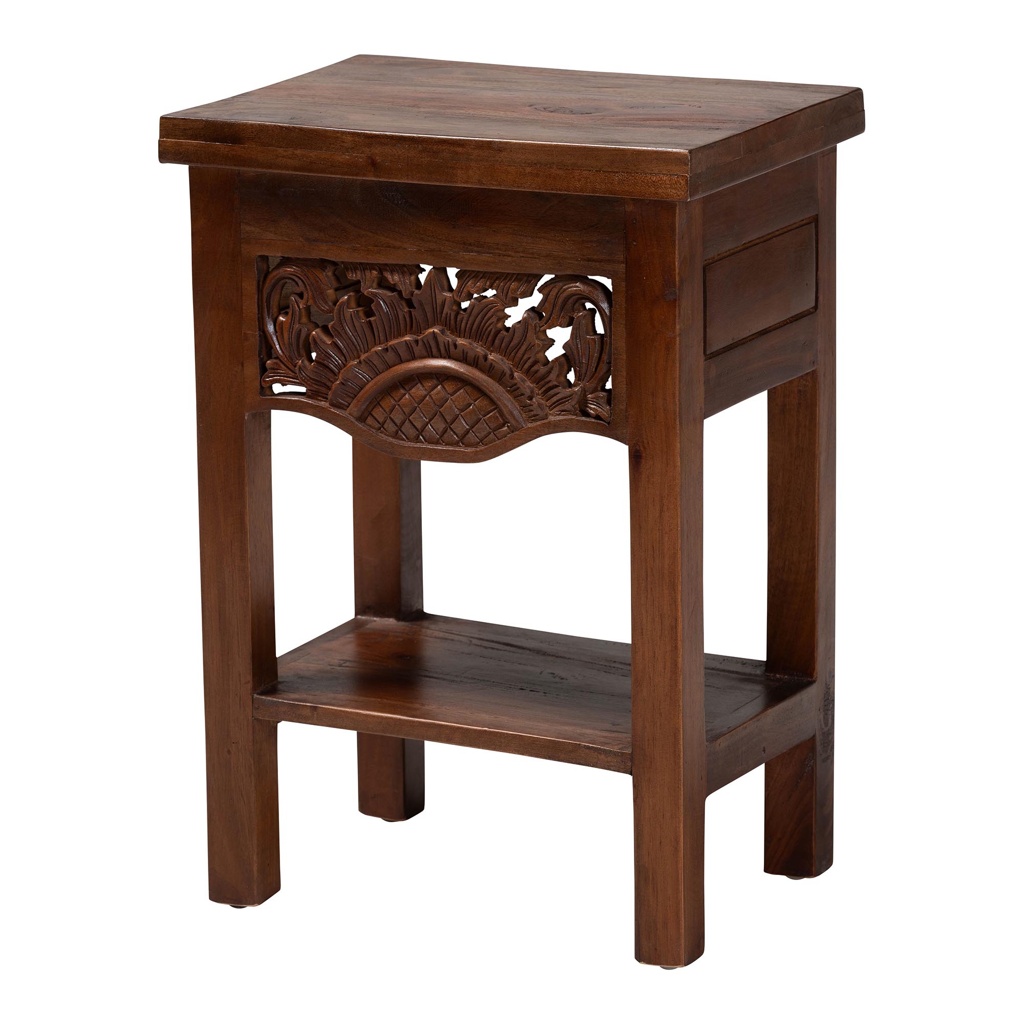 bali & pari Alexandra Classic Nightstand, Light Brown