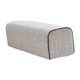 thumbnail image 1 of Cojín ergonómico portátil de lino para reposabrazos de sofá, espuma de alta densidad gris, 1 of 8