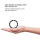 thumbnail image 2 of Reloj de pulsera Material de aluminio Bucle Bisel Insertar anillo Pieza de repuesto (Negro), 2 of 5