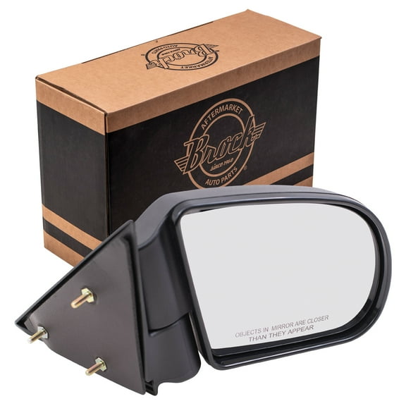 Brock Manual Mirror for 1999-2005 Blazer Below Eyeline Manual Fold Right 15172864 1998-2004 S10