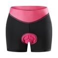 thumbnail image 3 of Pantalones Cortos de Ciclismo Sunnimix con Almohadilla de Gel Grueso 3D para Mujer Rosa M, 3 of 8