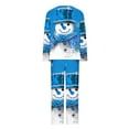 thumbnail image 5 of SwiftWear Cute Snowman Print Pajamas Set for Women Long Sleeve Tops and Pants 2 Piece Pjs Set Soft Sleepwear Christmas Nightwear 2XL, 5 of 6
