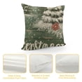 thumbnail image 4 of Qinduosi Hello Decorative Throw Pillow Covers Set of , Pine Leaves Green Buffalo Plaid Cushion Case Decor, Get Cozy Farmhouse Christmas Holiday Home Decor PC, 4 of 5