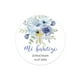 thumbnail image 1 of Etiquetas adhesivas para bautizo y bautismo, calcomanías personalizadas con nombre, fecha, texto, primera comunión, marco Floral, fiesta, 1 of 4