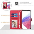 thumbnail image 3 of for Google Pixel 9a Wallet Case, [RFID Blocking 3 Card Slots] Phone Stand, Wrist Strap, Shoulder Strap Magnetic Closure, Soft PU Leather Shockproof Flip Cases Cover, Rose, 3 of 16