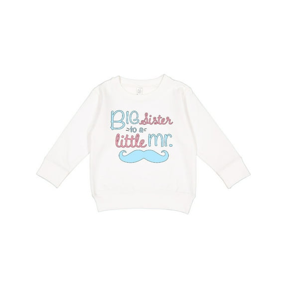 Inktastic Big Sister to a Little Mr Toddler Sweatshirt