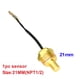 thumbnail image 1 of Universal Water Temperature Sensor Car Temperature Sensor Water Temperature Gauge 12v/24v 10mm 12mm 14mm 16mm 17mm 18mm 21mm, 1 of 1