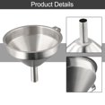 thumbnail image 3 of Kitchen Funnel Stainless Steel Funnel Large Cooking Oil, 3 of 9
