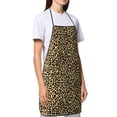 thumbnail image 4 of Sikiie Leopard1 Aprons for Kitchen Cooking Aprons, Chef Apron for Men Women Chef, 4 of 7