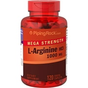 UPC 840994110152 product image for Piping Rock Mega Strength L-Arginine 1000mg 120 Coated Caplets Dietary Supplemen | upcitemdb.com