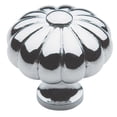 thumbnail image 1 of Baldwin 4458260 1.25 Melon Cabinet Knob - Polished Chrome, 1 of 1