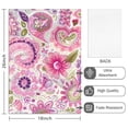 thumbnail image 2 of 6 Pcs Funny Kitchen Towels,Pioneer Flower Floral Print Pattern Microfiber Dish Towels,Kitchen Tea Towels,Kitchen Towel Set (18" X 26"), 2 of 7