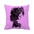 thumbnail image 1 of Chinese Outline Dowry Girl Process Throw Pillow Sleeping Sofa Cushion Cover, 1 of 3