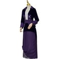 thumbnail image 2 of Rose DeWitt Bukater Dress Purple Rose Flying Dress Outfit for Women Adult, 2 of 7