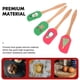 thumbnail image 4 of 4 PCS Durable Silicone Spatulas Set Spatulas Baking Utensilios para la cocina (color surtido), 4 of 7