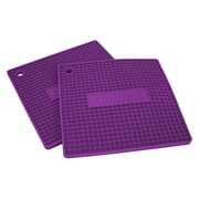 Cuisinart Multipurpose Flexible Silicone Trivets, Kitchen Tools - Heat Resistant Pads Up to 500 degrees F