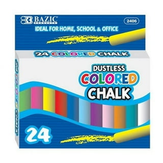 YDxl 12 Sticks Water-soluble Dustless Chalkboard Chalk Crayons School  Office Supplies 