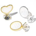 thumbnail image 4 of Nail Mixing Tray Mini Heart Round Shaped Manicure Palette Nail Painting Plate, 4 of 10