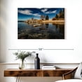thumbnail image 3 of Elephant Stock Lake Tahoe Panorama Wall Art - Horizontal Canvas Wall Art - Living Room Wall Decor - Nature Canvas - Blue And Beige Decor - 36" x 24", 3 of 8