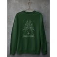 thumbnail image 3 of Modern Y2k Techno Style Sweatshirt Men -Image by Shutterstock, Male XX-Large, 3 of 4