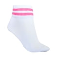 thumbnail image 2 of Calceta Corta Hanes para Mujer, Tipo Quarter Poliéster con Rayas 4 Pares Multicolor Unitalla, 2 of 4