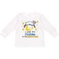 thumbnail image 3 of Inktastic I Love my Peepaw to the Moon and Back Cute Sheep Boys or Girls Long Sleeve Toddler T-Shirt, 3 of 5