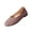 Gray #004, variant on Women's Round Toe Flat Shoes Slip On Soft Lightweight Non Slip Sole Casual Work Office Shopping Daily Wear Ladies Dress Flats Shoes 43
