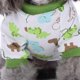 thumbnail image 1 of Pijamas de algodón para perros Trajes de cuatro patas de dibujos animados Ropa encantadora para mascotas (Dinosaurio XL) Tmvgtek Para estrenar, 1 of 9