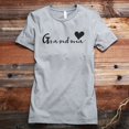thumbnail image 2 of Thread Tank Grandma Heart Women's Fashion Relaxed Crewneck T-Shirt Tee Heather Tan X-Large, 2 of 5