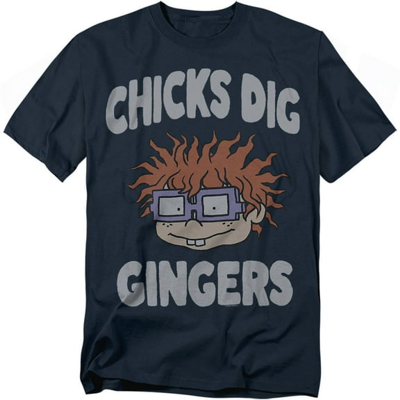 Rugrats T-Shirt Chicks Dig Gingers Unisex Graphic Tee for Men & Women