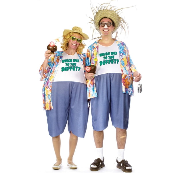 Disfraz Fun World Tacky Traveler para hombre adulto con cintura de aro