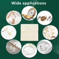 thumbnail image 6 of 12 Pcs Velvet Jewelry Pouches with Snap Button PapayaWhip Velvet Jewelry Storage Bags Small Velvet Gift Bags, 6 of 9