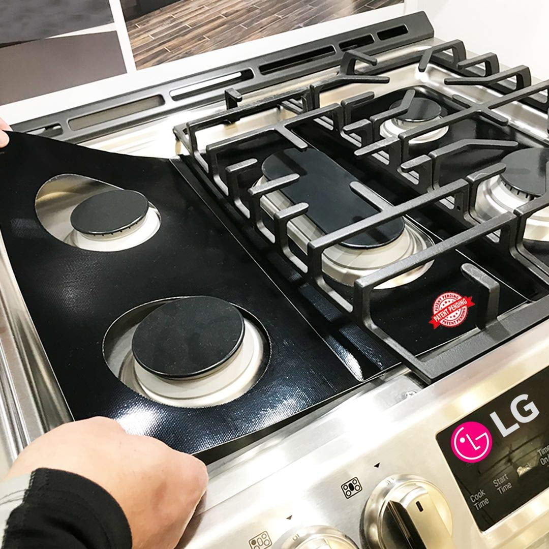 Automatisch kraam Schandalig LG Stove Protector Liners - Stove Top Protector for LG Gas Ranges -  Customized - Easy Cleaning Stove Liners for LG Model LRG3194ST - Walmart.com