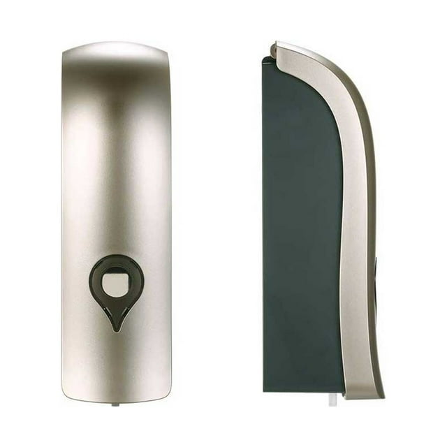 HINTRMENT Distributeur de Liquide Vaisselle Forme Carrée ABS Doré 1Pcs