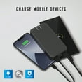 thumbnail image 4 of Pocket Juice Endurance AC 10,000mAh, Portable Power Bank Charger with Built-in Wall Plug, Black, 4 of 10