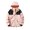 Pink, variant on Ke1Clo Women's Interchange Hooded Jacket Solid Color Fashion Casual Layer Long Sleeve Pocket Lightweight Versatile Outdoor Daily Top