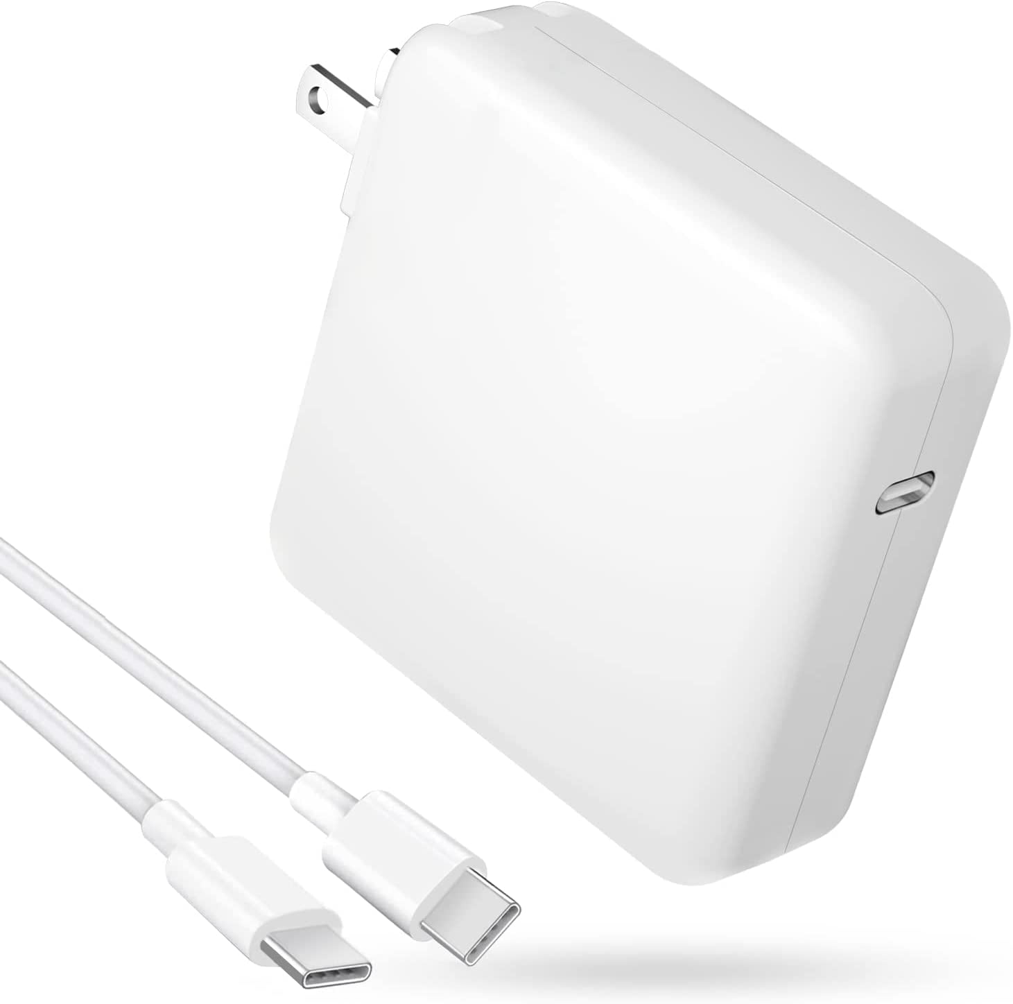 Cargador USB C de 96 W para MacBook Pro 16, 15, 14, 13 pulgadas, 2018,  2019, 2020, 2022, 2021, 2023, M1 M2 MacBook Air, iPad Pro, adaptador de