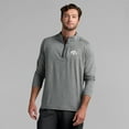 thumbnail image 4 of Men's Fanatics Black Iowa Hawkeyes Mock Neck Half-Zip Pullover Jacket, 4 of 5