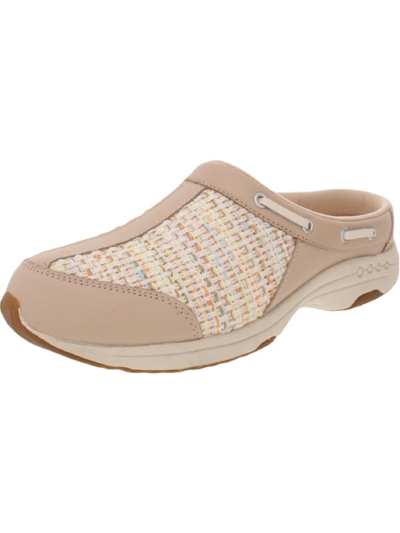 Womens Travel Port 96 Woven Slip On Mules