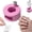 Pink, variant on 2026 New Rotating Cat Eye Magnet, Automatic Glass Bead Suction of Cat Eye Nail, 360° Rotating Main Body, Uniform Magnetic Force, Beginner Friendly Nail Tools