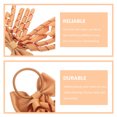 thumbnail image 4 of 3 Pcs Porte-Queue de Cheval Nœuds de Cheveux Bandes de Nœud pour Cheerleader, 4 of 9