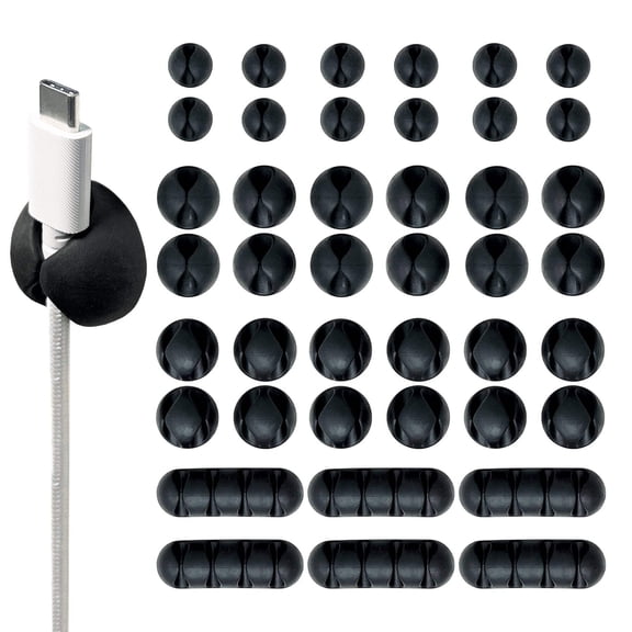 Cable Clips - Assorted 42-Pack