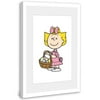 Marmont Hill Sally Easter Basket by Charles M. Schulz Peanuts Framed Painting Print