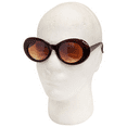 thumbnail image 2 of Kurt Cobain Brown Round Sunglasses, 2 of 4