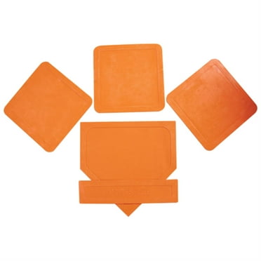 BSN SPORTS Baseball & Softball 5-Piece Throw Down Baseball Bases Set