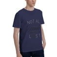 thumbnail image 2 of Bingfone Not All Who Wander Design Men'S Loose Fit Short-Sleeve Pocket T-Shirt, 2 of 7