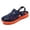 Orange, variant on Women Mens Vent Hole Casual Clogs, Waterproof Resistant Sandals for Beach Camping Outdoor Use Size: 9 Orange