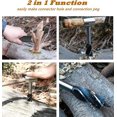 thumbnail image 5 of Taladro de barrena manual, broca manual para carpintería, herramientas de supervivencia multiusos de 3 piezas, llave de colono Bushcraft, broca para carpintería Scotch Eye, 5 of 5